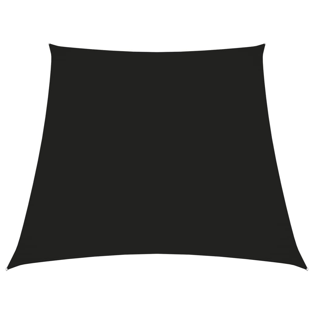 Vidaxl Sunshade Trapezium 3 4x3 M Oxford tissu noir