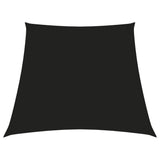 Vidaxl Sunshade Trapezium 3 4x3 M Oxford tissu noir - afbeelding 1