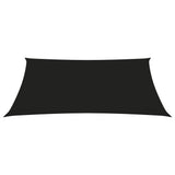 Vidaxl Sunshade Trapezium 3 4x3 M Oxford tissu noir - afbeelding 2