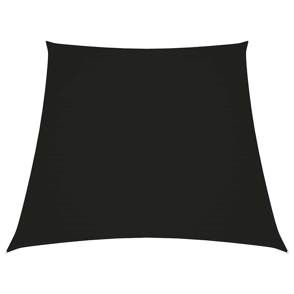 Vidaxl Zonnezeil Trapezium 3 5x4 M Oxford tissu noir