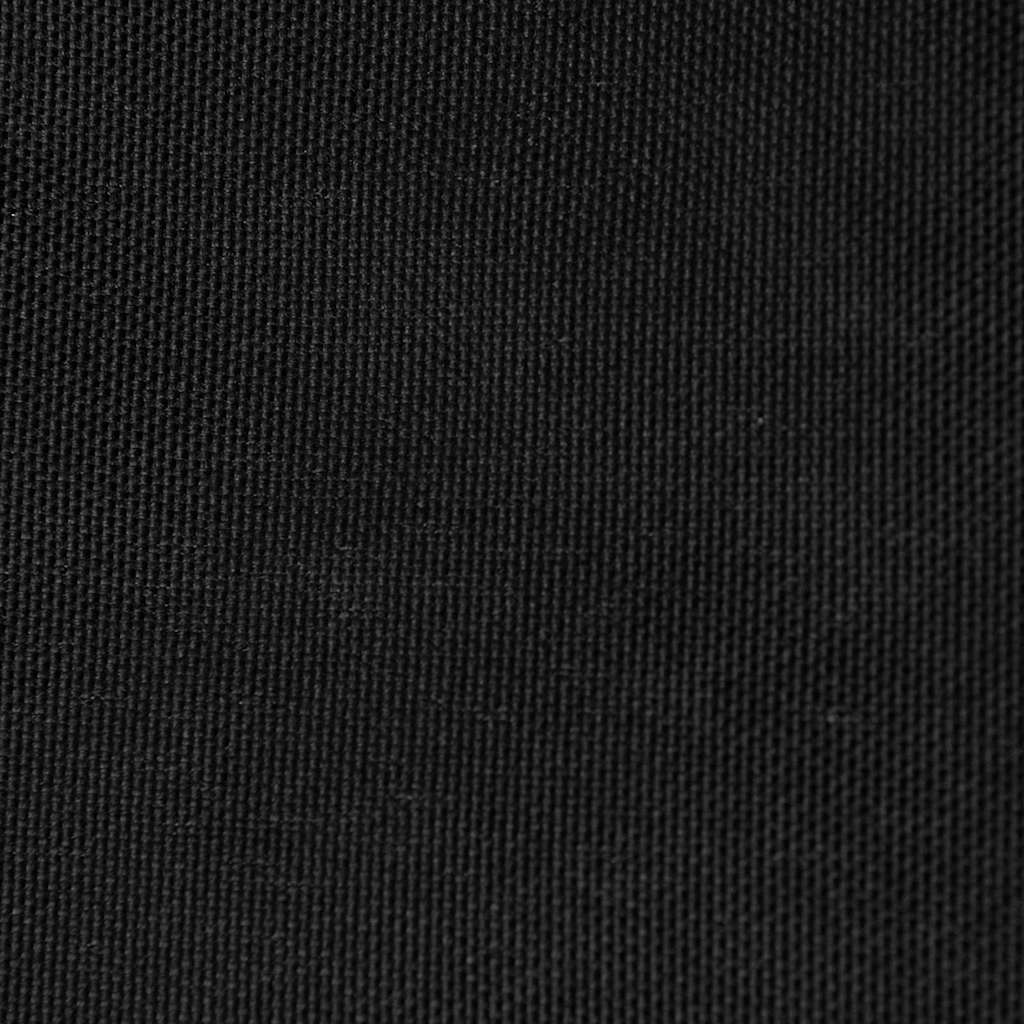 Vidaxl Zonnezeil Trapezium 3 5x4 M Oxford tissu noir