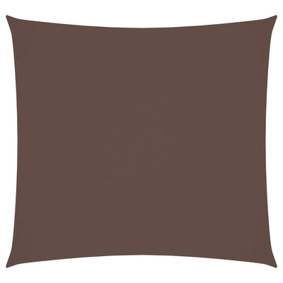 Vidaxl Sunshade Square 2x2 M Oxford Tissu Brown