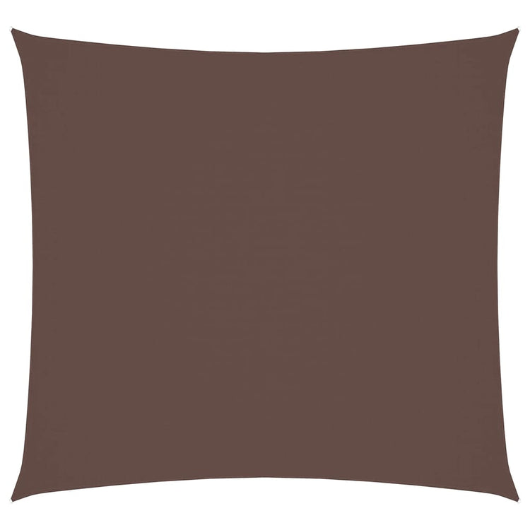 Vidaxl auvent carré 3,6x3,6 m Oxford tissu brun