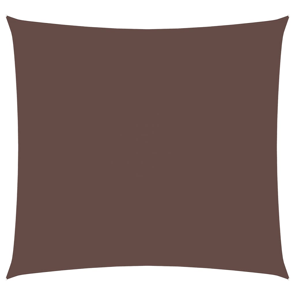 Vidaxl AUvent carré 4,5x4,5 m Oxford tissu brun