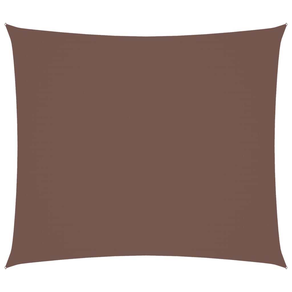 Vidaxl Sunshade rectangulaire 2x2,5 m Oxford tissu brun