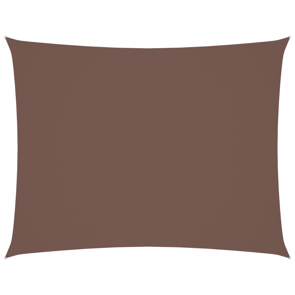 Vidaxl Sunshade rectangulaire 2x3 m Oxford tissu brun
