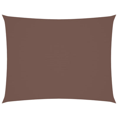 Vidaxl Sunshade rectangulaire 2x3 m Oxford tissu brun