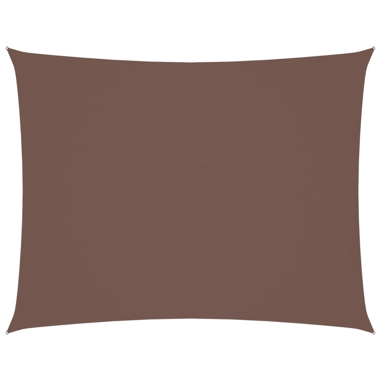 Vidaxl Sunshade rectangulaire 2x3 m Oxford tissu brun