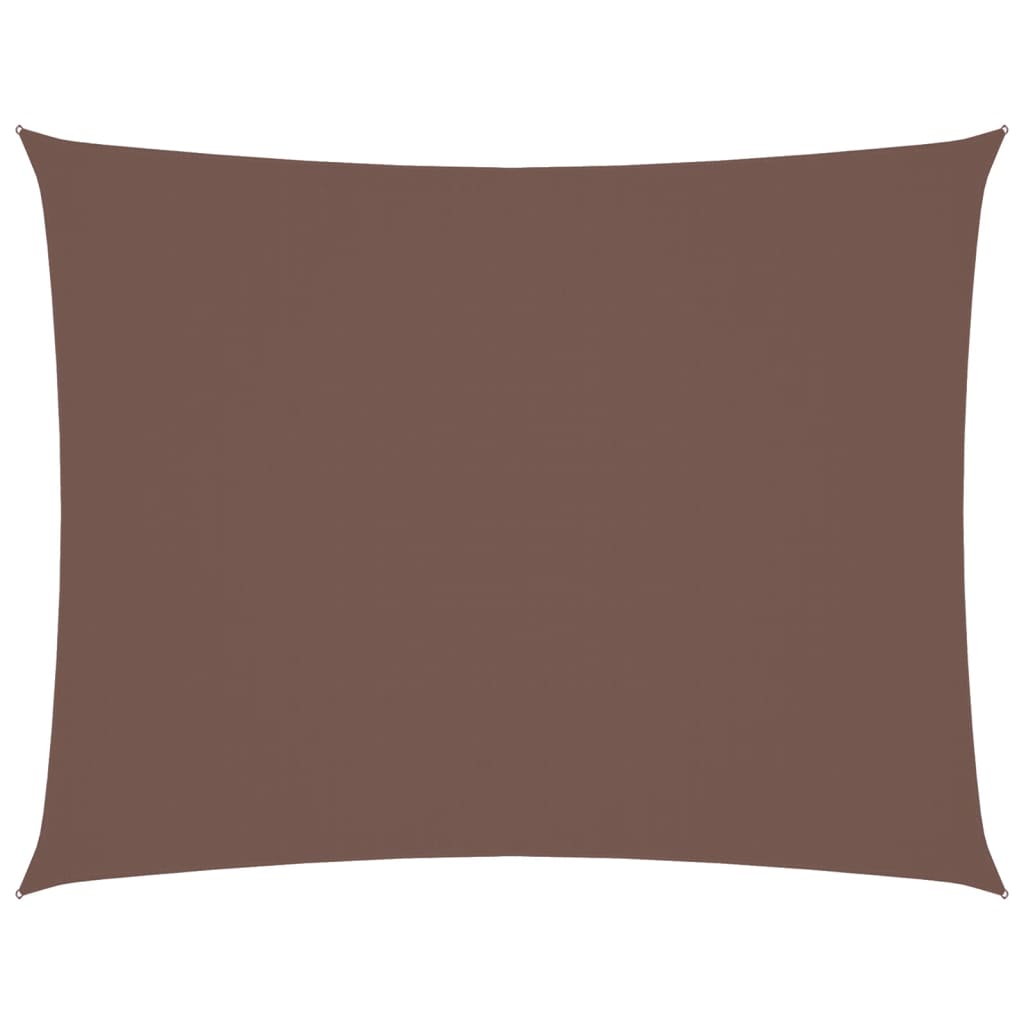 Vidaxl Sunshade rectangulaire 2x3,5 m Oxford tissu brun