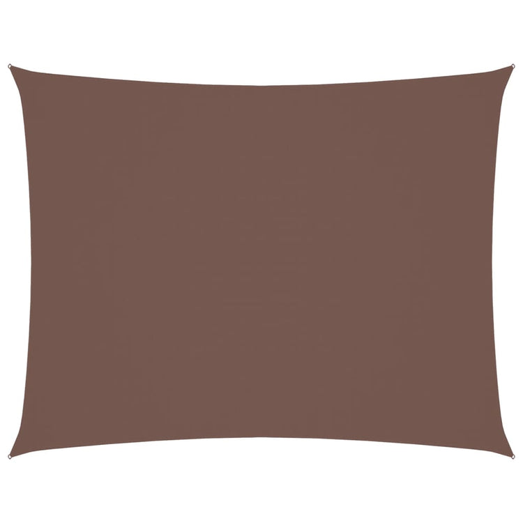 Vidaxl Sunshade rectangulaire 2x3,5 m Oxford tissu brun