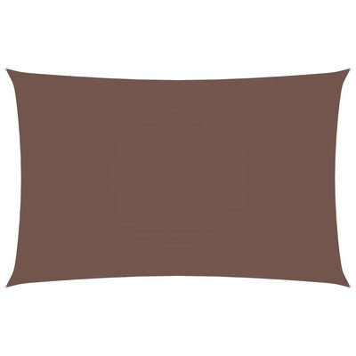 Vidaxl Sunshade rectangulaire 2x5 m Oxford tissu brun