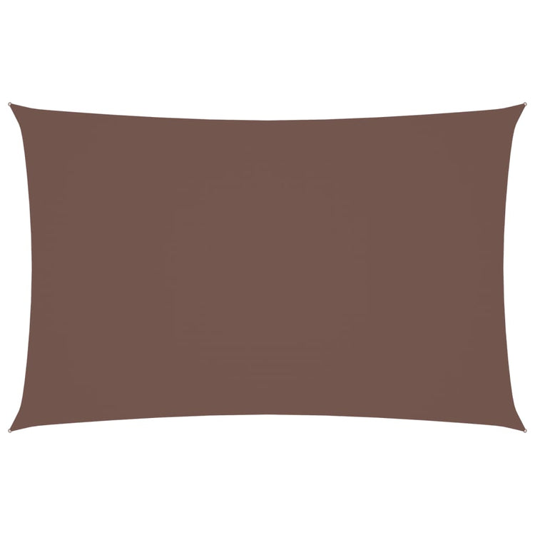 Vidaxl Sunshade rectangulaire 2x5 m Oxford tissu brun