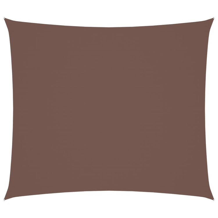 Vidaxl Sunshade rectangulaire 2,5x3 m oxford tissu marron