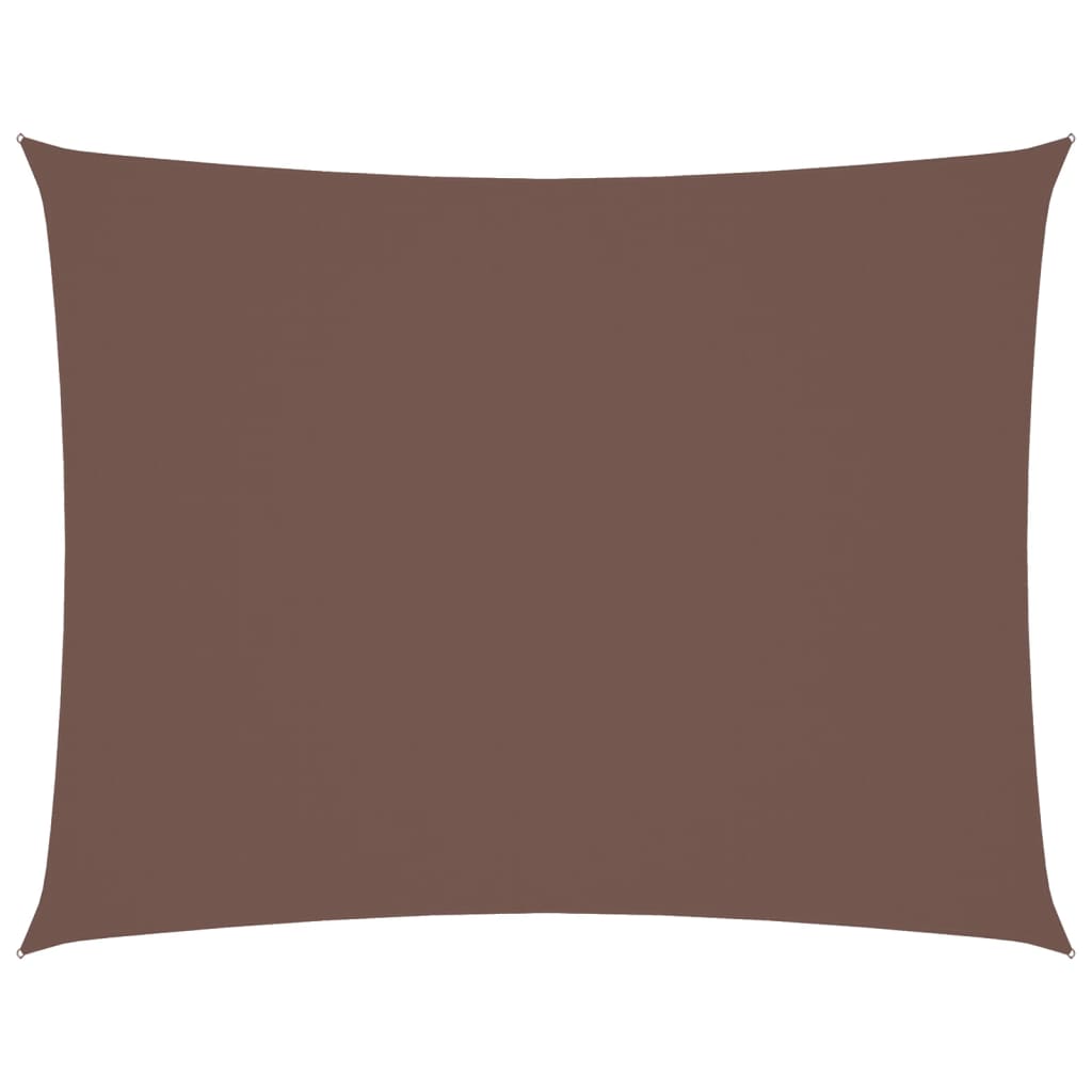 Vidaxl Sunshade rectangulaire 2,5x3,5 m Oxford tissu marron