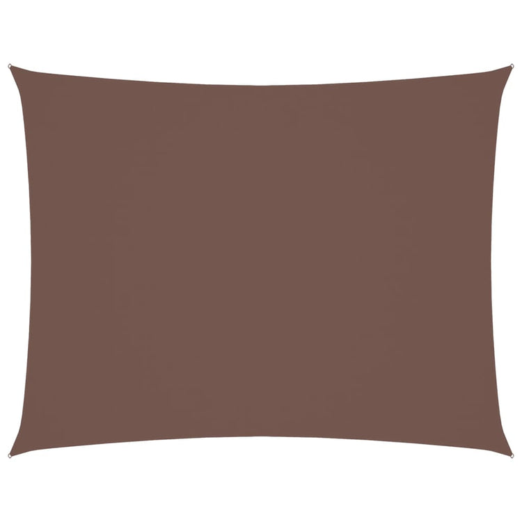 Vidaxl Sunshade rectangulaire 2,5x3,5 m Oxford tissu marron