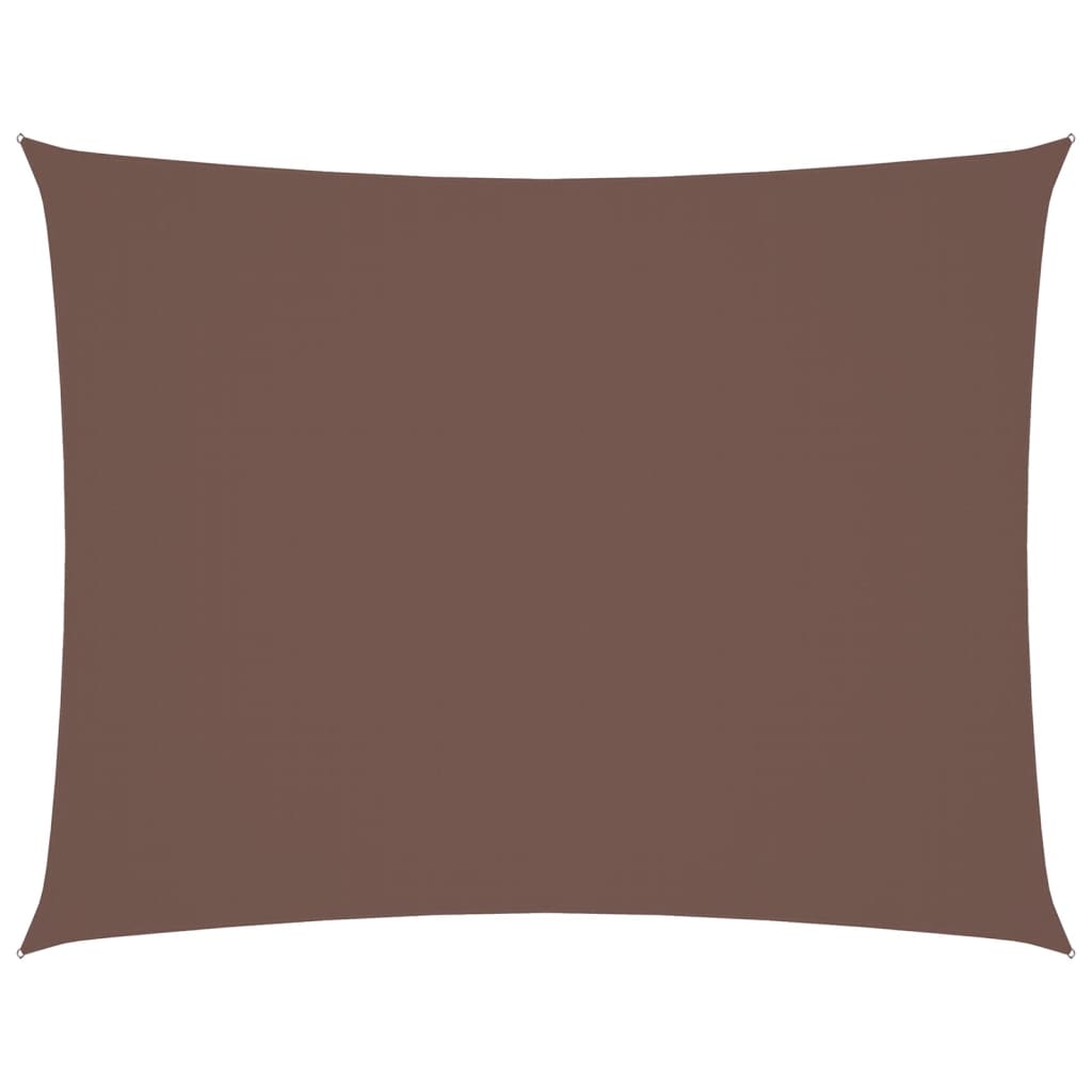 Vidaxl Sunshade rectangulaire 2,5x4 m Oxford tissu brun