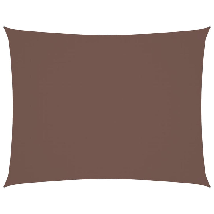 Vidaxl Sunshade rectangulaire 2,5x4 m Oxford tissu brun