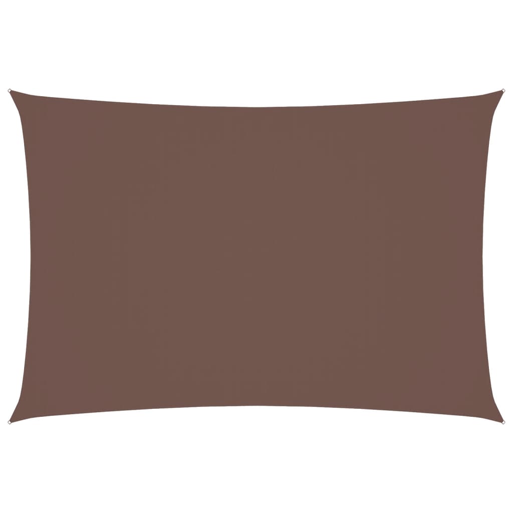 Vidaxl Sunshade rectangulaire 2,5x4,5 m Oxford tissu marron