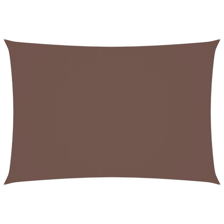 Vidaxl Sunshade rectangulaire 2,5x4,5 m Oxford tissu marron