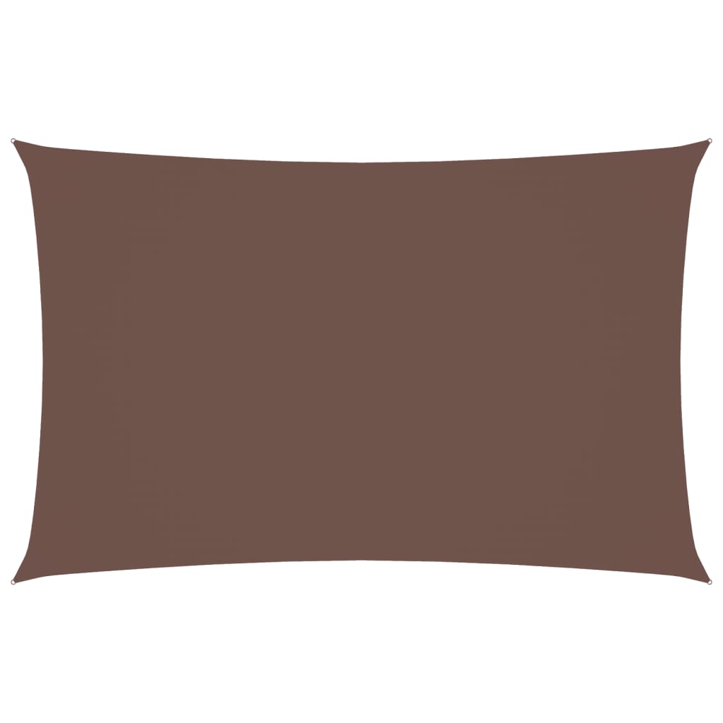 Vidaxl Sunshade rectangulaire 2,5x5 m Oxford tissu brun