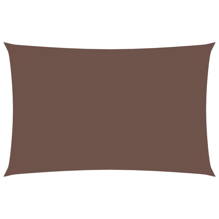 Vidaxl Sunshade rectangulaire 2,5x5 m Oxford tissu brun