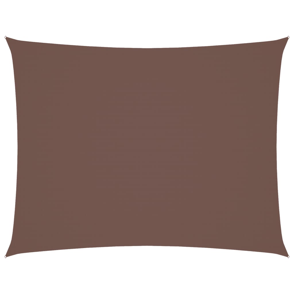 Vidaxx parasol rectangulaire 3x6 m tissu oxford marron