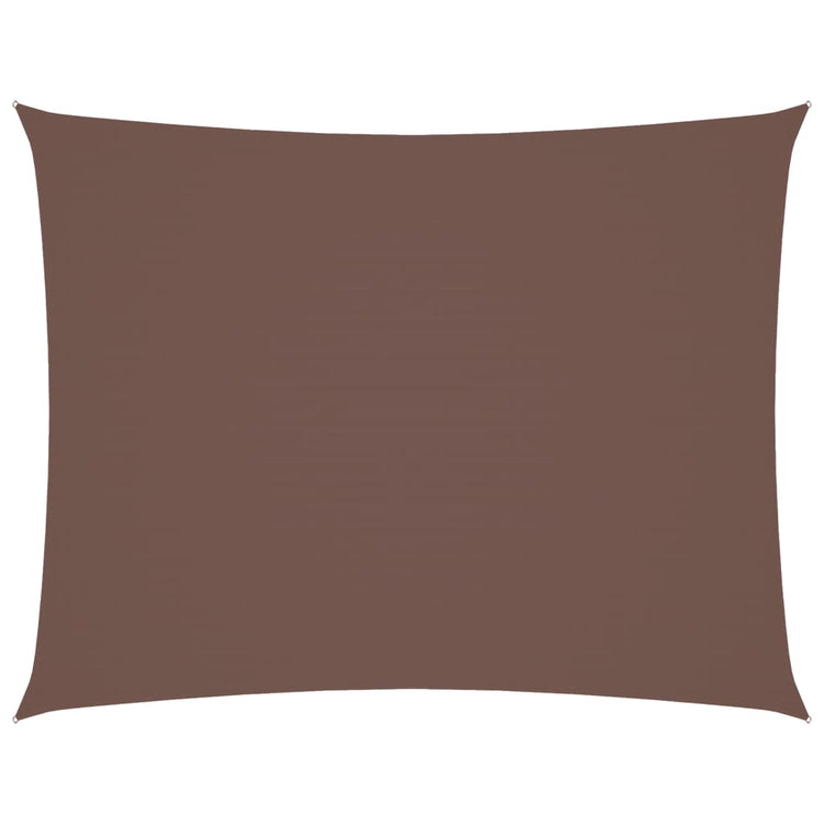 Vidaxx parasol rectangulaire 3x6 m tissu oxford marron