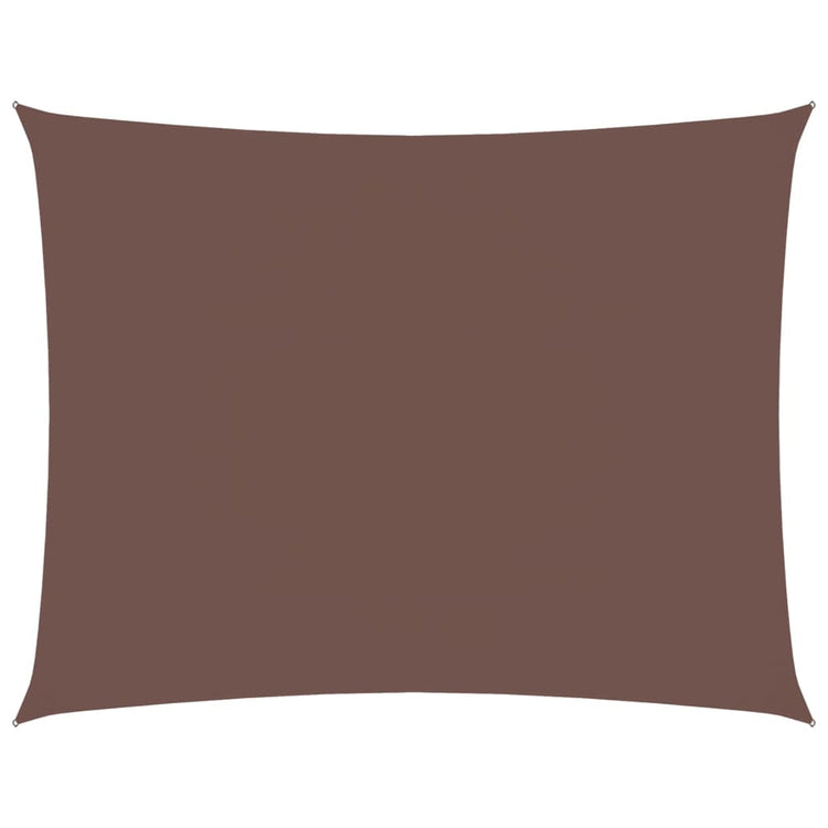 Vidaxl Sunshade rectangulaire 3,5x4,5 m Oxford tissu marron