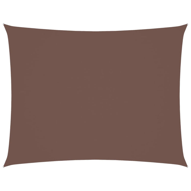Vidaxl Sunshade rectangulaire 3,5x5 m oxford tissu marron