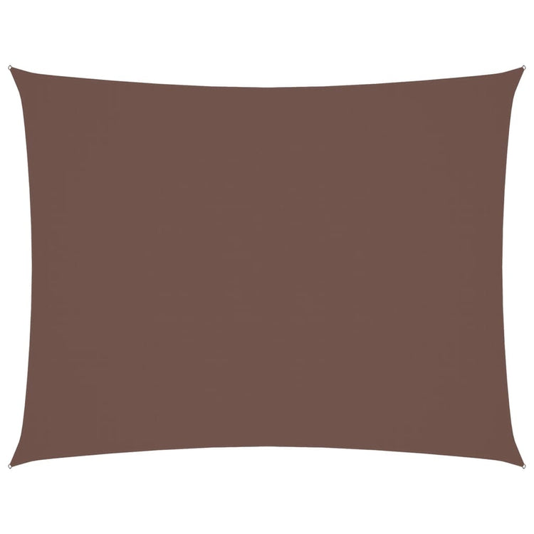 Vidaxl Sunshade rectangulaire 4x5 m Oxford tissu brun