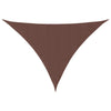 Vidaxl Sunshade triangulaire 5x5x6 m Oxford tissu marron