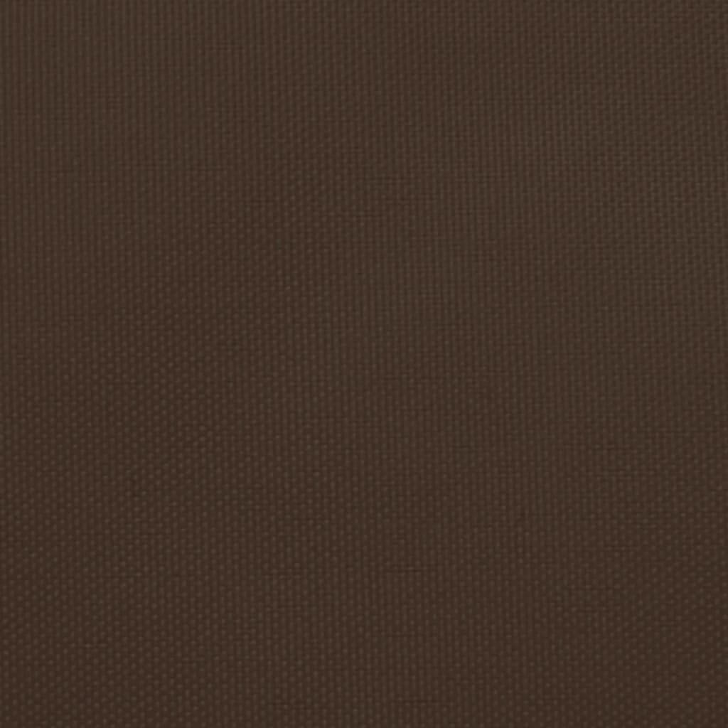 Vidaxl Zonnezeil Trapezium 2 4x3 M Oxford Tissu marron