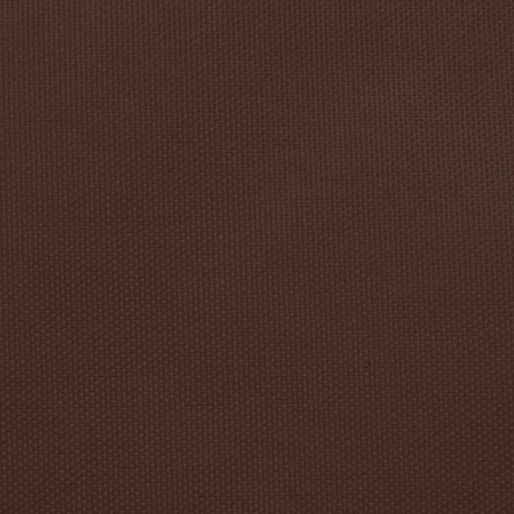 Vidaxl Zonnezeil Trapezium 3 5x4 M Oxford tissu marron