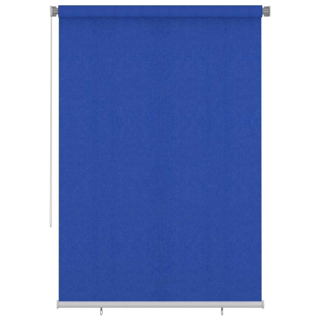 Vidaxl Rouleau aveugle pour l'extérieur de 160x230 cm bleu HDPE