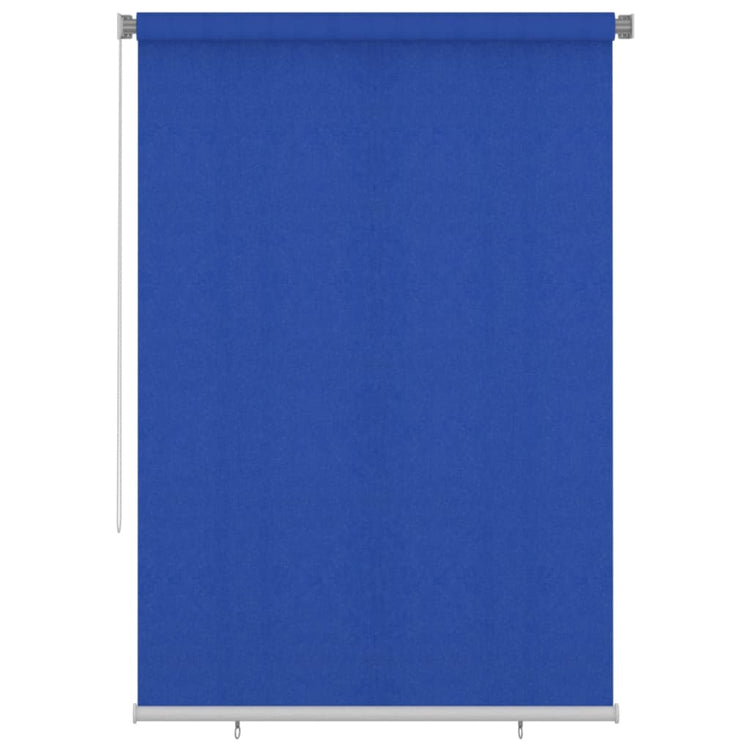 Vidaxl Rouleau aveugle pour l'extérieur de 160x230 cm bleu HDPE