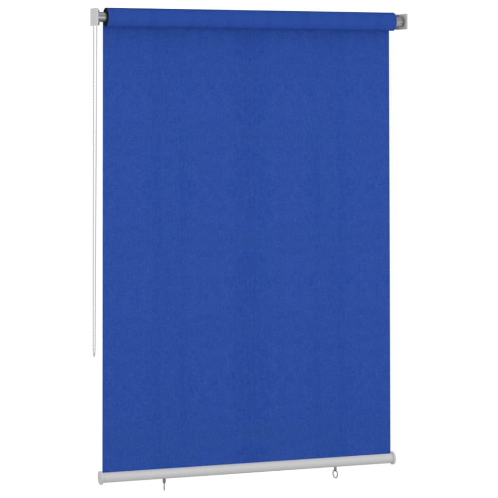 Vidaxl Rouleau aveugle pour l'extérieur de 160x230 cm bleu HDPE