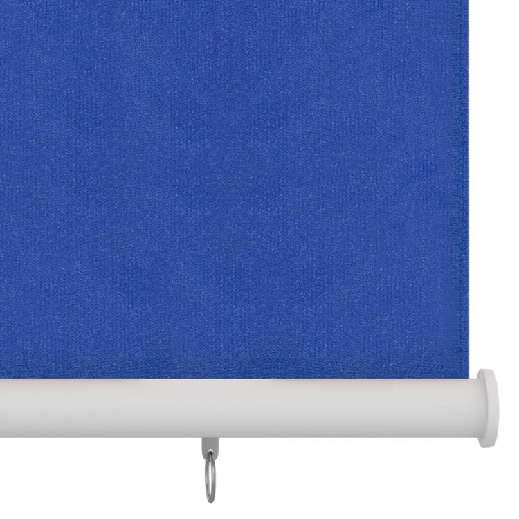 Vidaxl Rouleau aveugle pour l'extérieur de 160x230 cm bleu HDPE