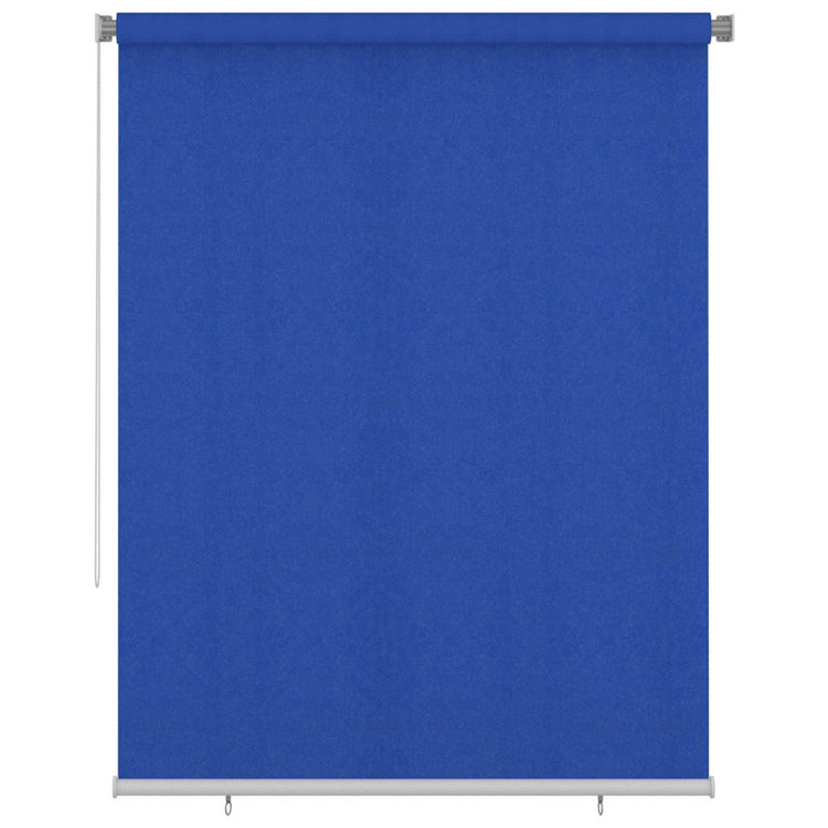 Vidaxl Rouleau aveugle pour l'extérieur 180x230 cm en bleu HDPE