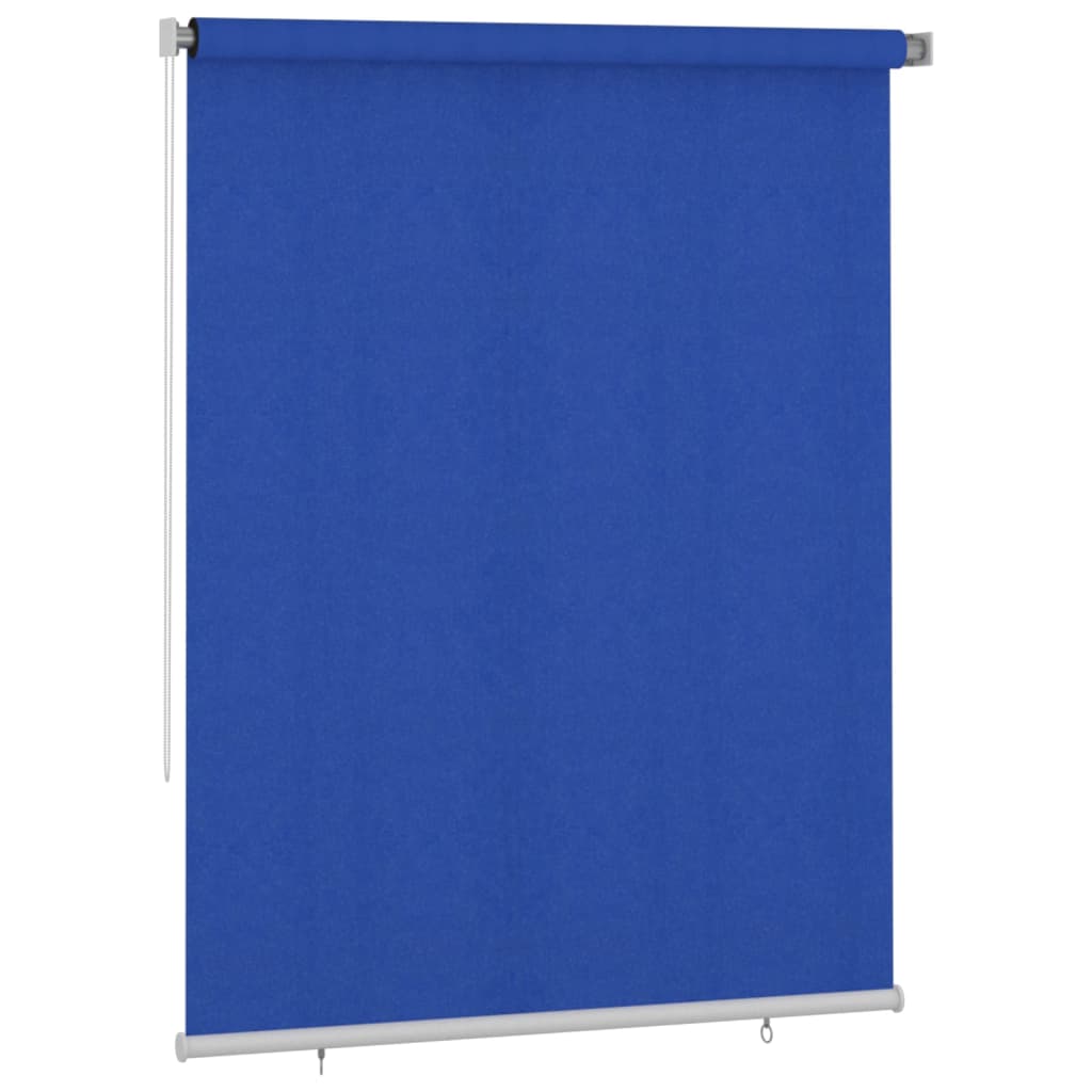 Vidaxl Rouleau aveugle pour l'extérieur 180x230 cm en bleu HDPE