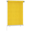 Vidaxl Rouleau aveugle pour l'extérieur de 100x140 cm jaune HDPE