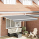 VidaXL cadre en soie blanc 300 x 250 cm aluminium