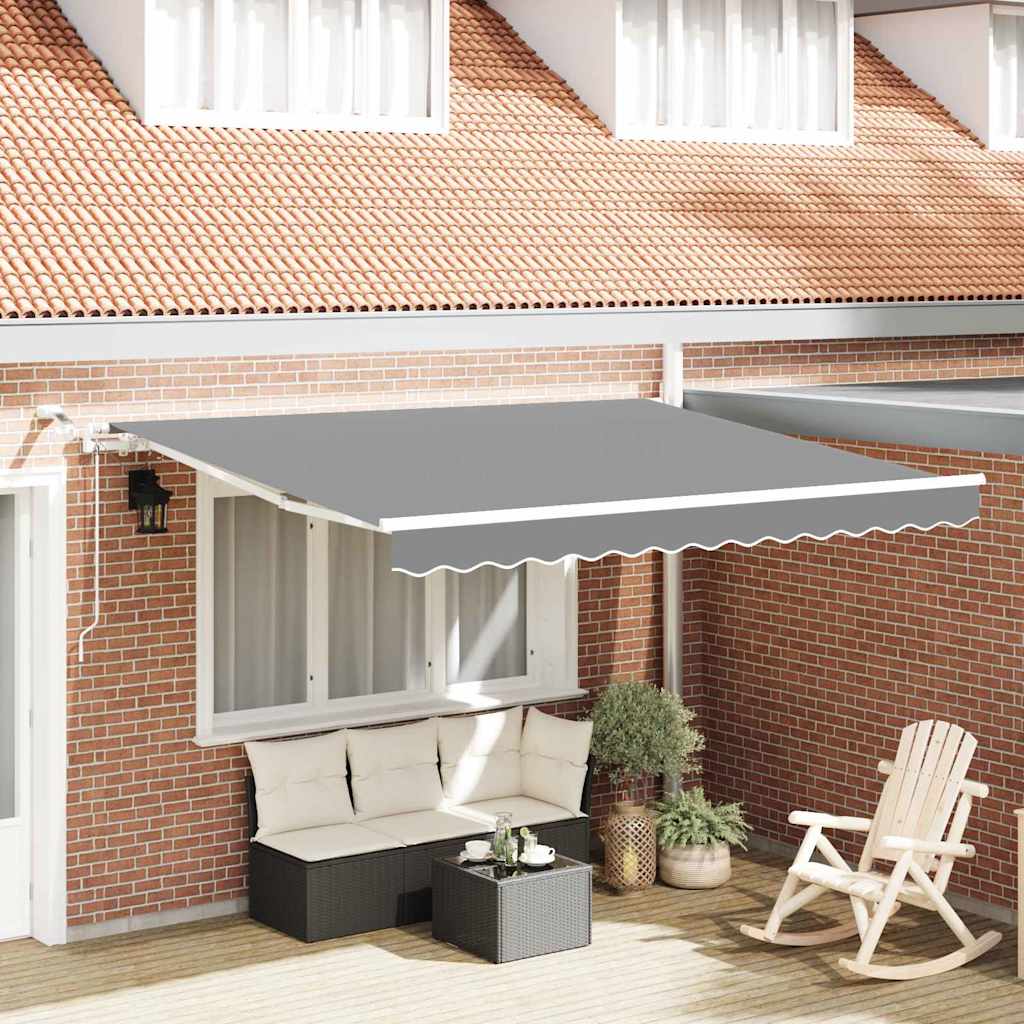 Vidaxxl cadre latéral blanc 3 x 2,5 m aluminium