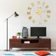 Vidaxl 3d mur mur moderne xxl 100 cm or couleur or