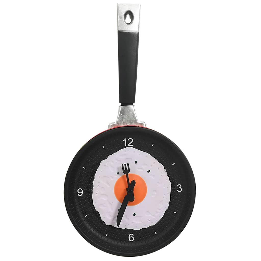 Vidaxl Mur Horloge Oeuf-en-pan 18,8 cm
