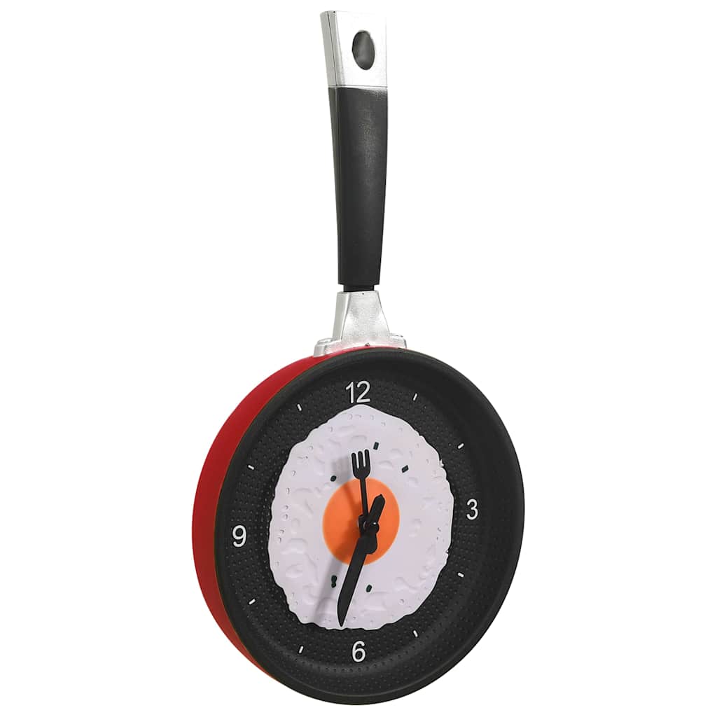 Vidaxl Mur Horloge Oeuf-en-pan 18,8 cm