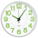 Horloge murale vidaxl lumineuse 30 cm blanc - afbeelding 2