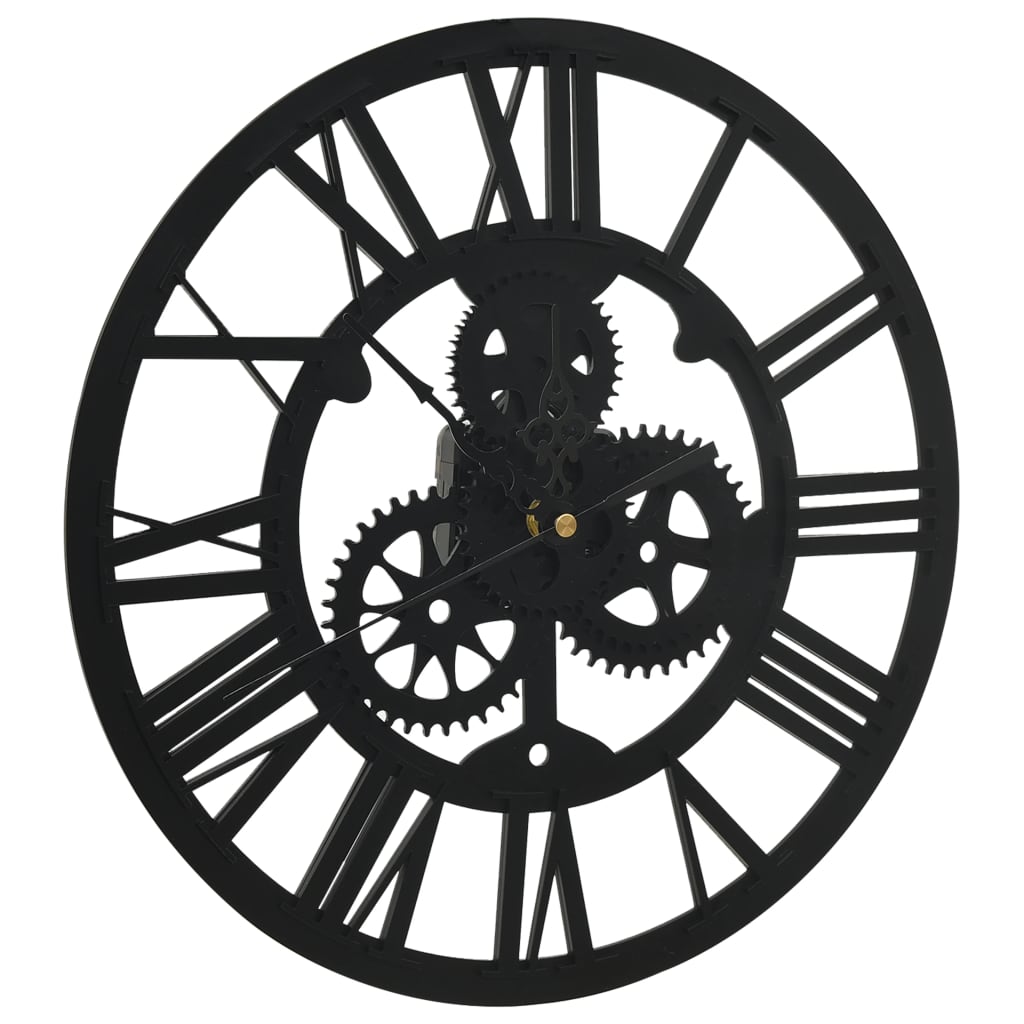 Horloge murale vidaxl 30 cm noire acrylique