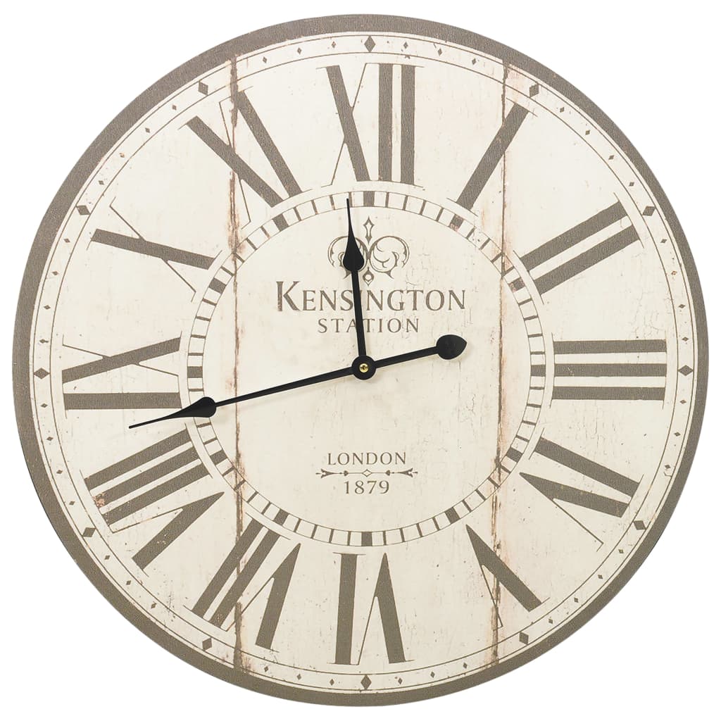 Vidaxl Wall Clock Vintage Style 60 cm Londres