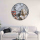 Vidaxl Mur Horloge Vintage Style 60 cm
