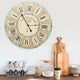 Vidaxl Mur Horloge 60 cm MDF multicolore